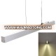 Fashion design office led tube light linear Aluminum led chandelier light ceiling light