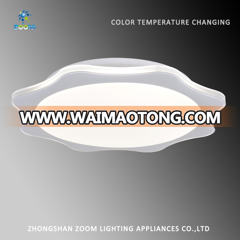 2016 zhongshan led ceiling acrylic lamp modern fashion design for beautiful new house decoration