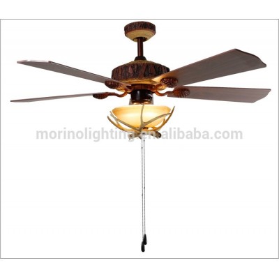 High quality new design 220v rechargeable led fancy ceiling fan light